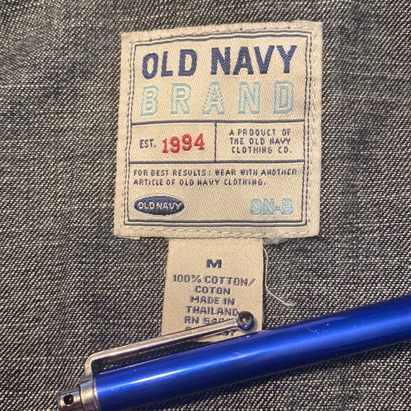 Old navy women’s M Jean jacket Front Side & inside pockets Very nice condition - Picture 12 of 16